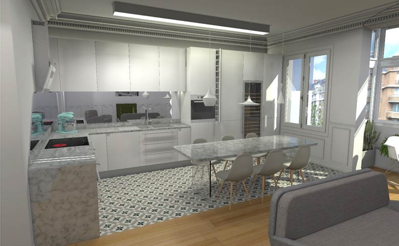 amenagement maison 160m2