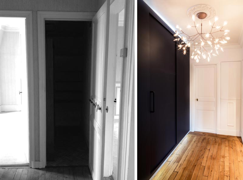 Rénovation d\'un appartement 3 pièces par un architecte d\'intérieur à ... Rénovation d\'un appartement 3 pièces par un architecte d\'intérieur à ...