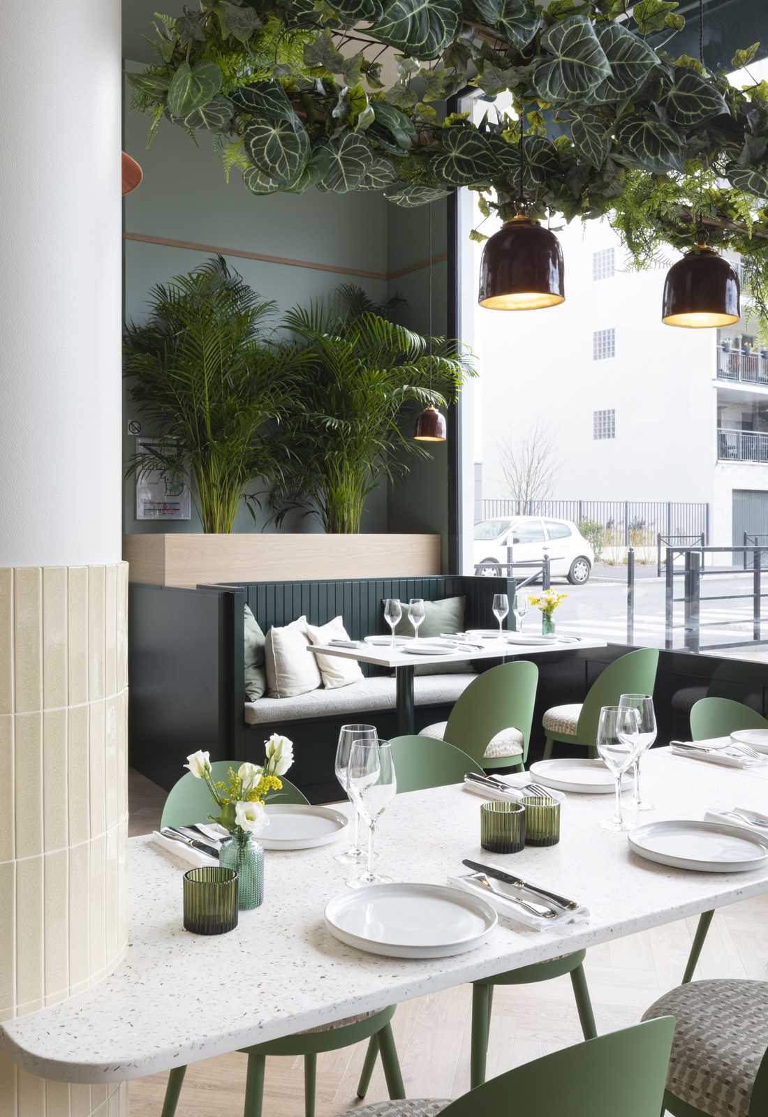 Aménagement intérieur d'un restaurant haut de gamme par un architecte in Bouches du Rhône