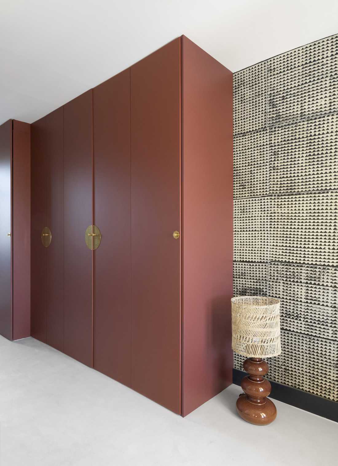 Dressing couleur erracotta