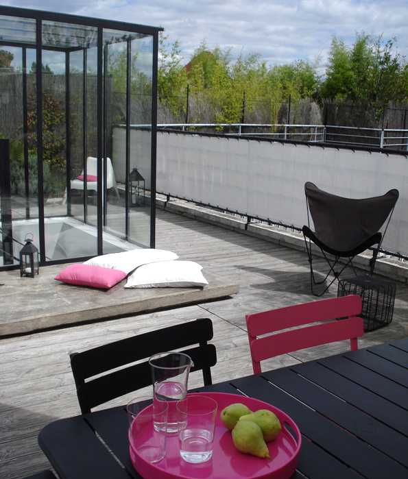 Toit-terrasse style Loft