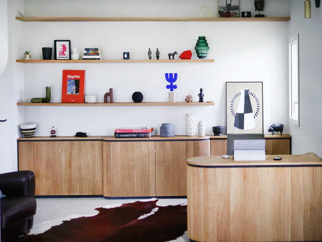 Coin bureau à coté du salon