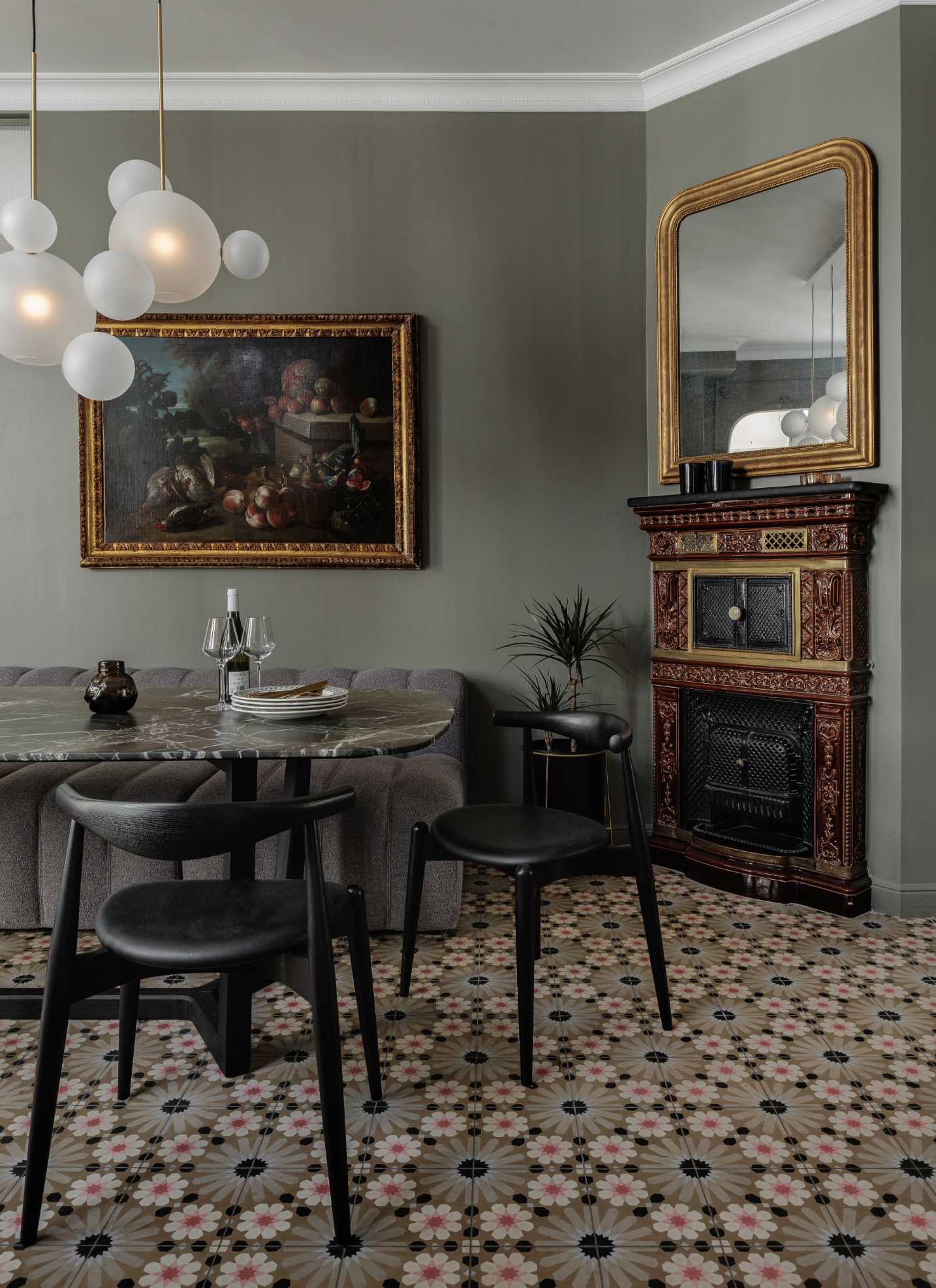 Kitchen designed by an interior designer in Marseille