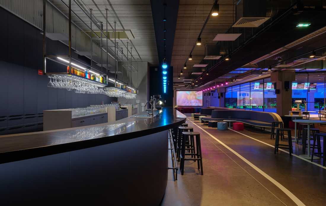Aménagement d'un bar - restaurant par un architecte à Marseille
