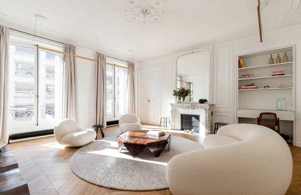 Full arrangement of a 150m² haussmann apartment