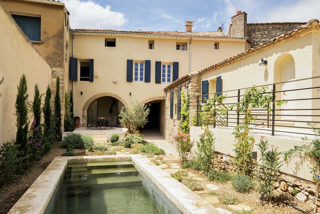 Jardin provençal authentique et pittoresque