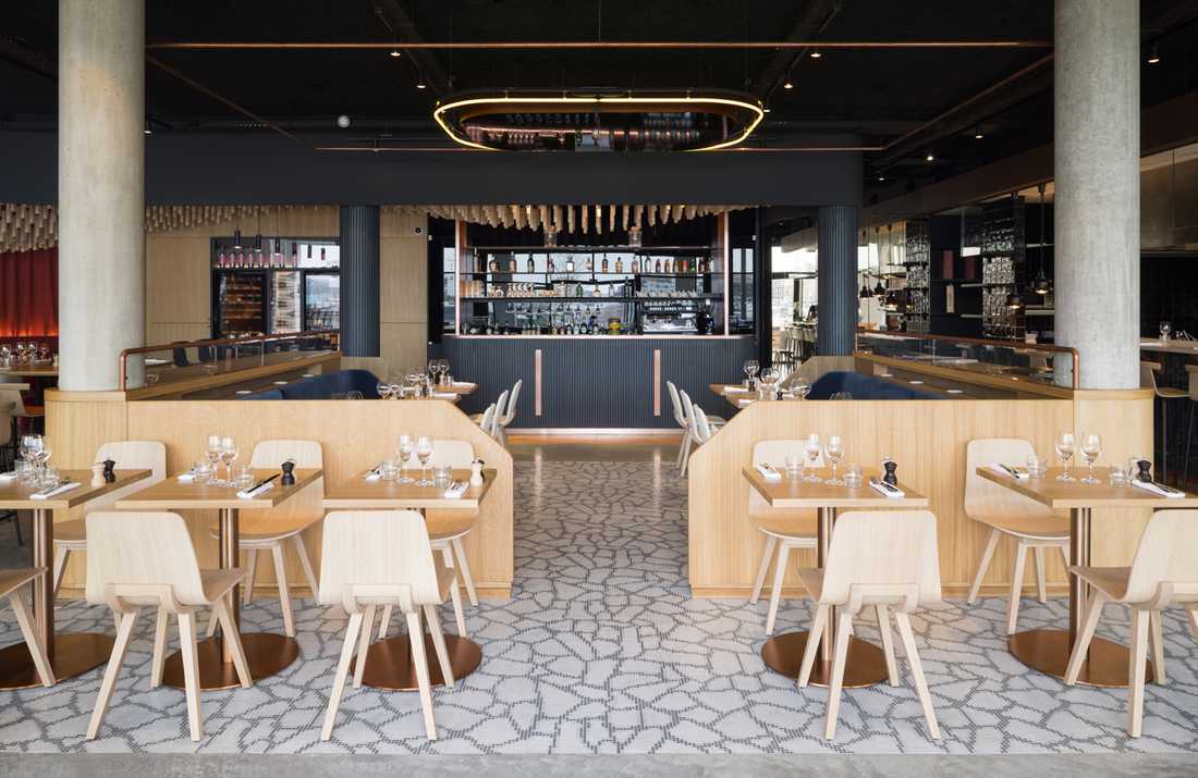 Aménagement d'un restaurant bistronomique à Marseille par un architecte