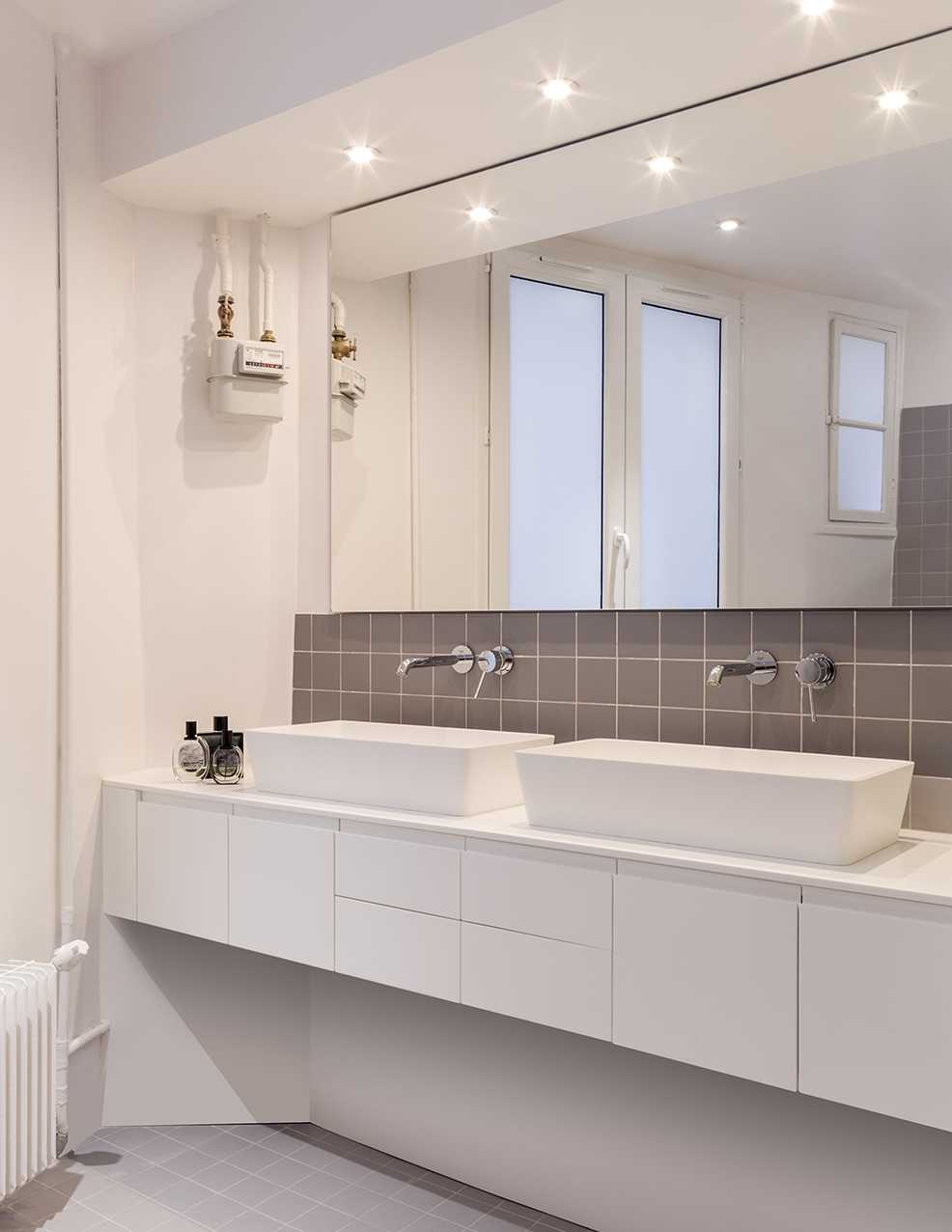 Salle de bain renovée par un architecte d'interieur à Marseille