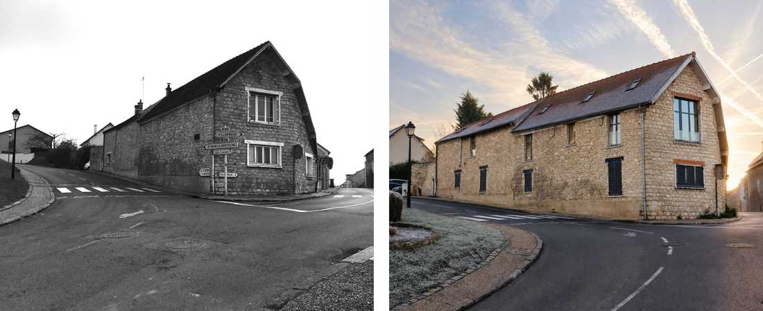 Rénovation d'un corps de ferme par un architecte en Provence-Alpes-Côte d'Azur