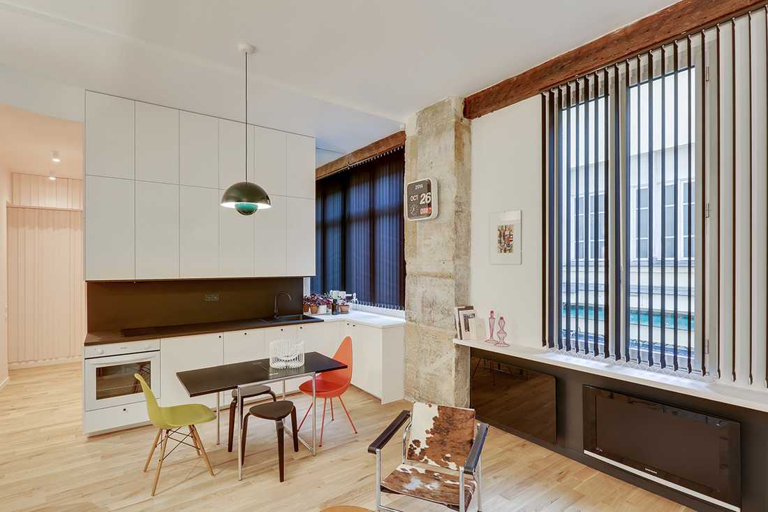 cuisine-ouverte-amenage-architecte-interieur à Marseille