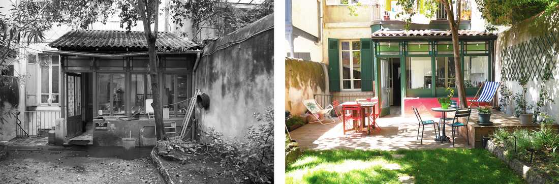 Rénovation du jardin d'une maison à Marseille