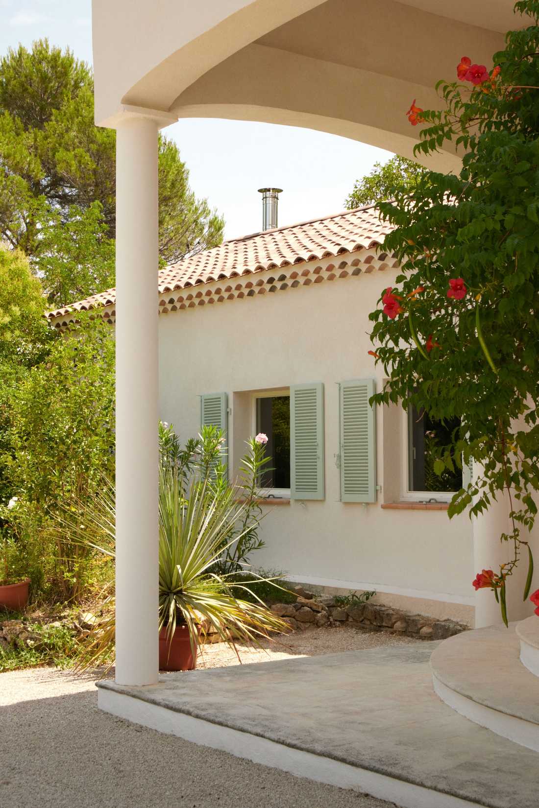 Entree maison provençale