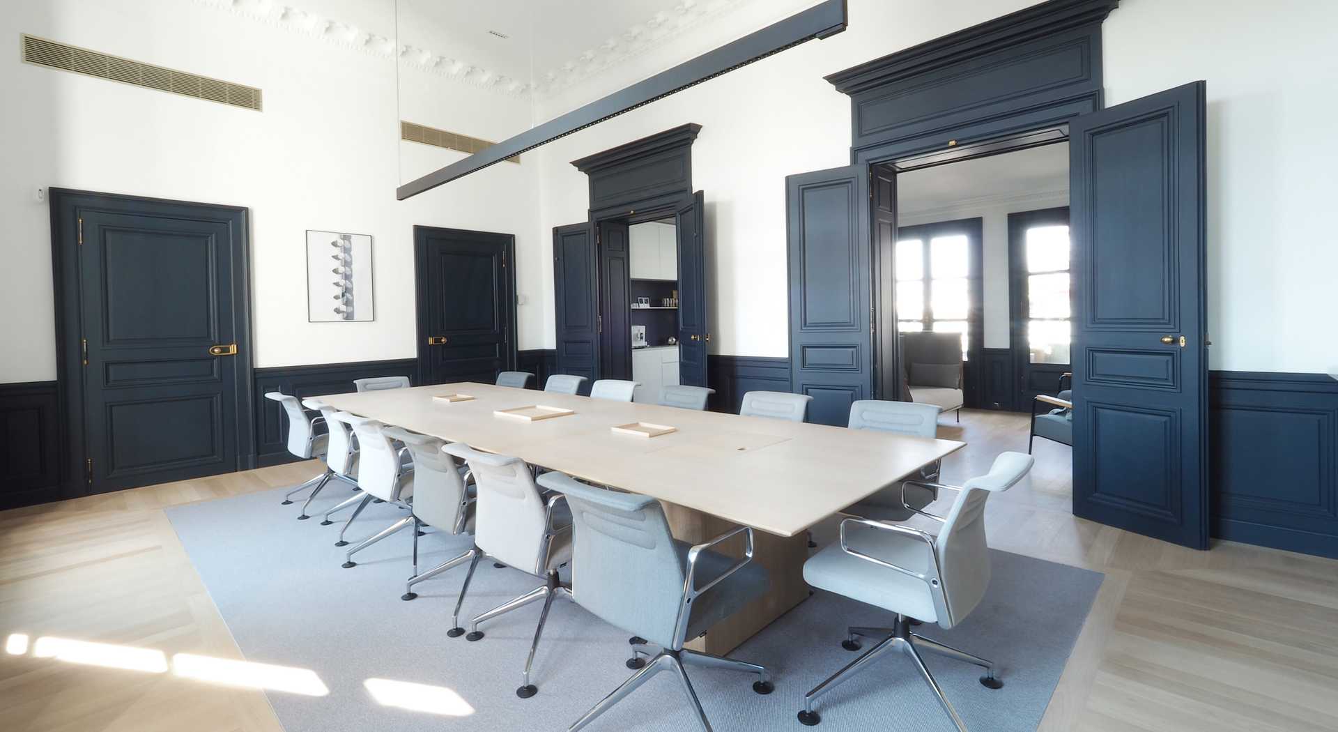 Office design of a company by an architect in Marseille