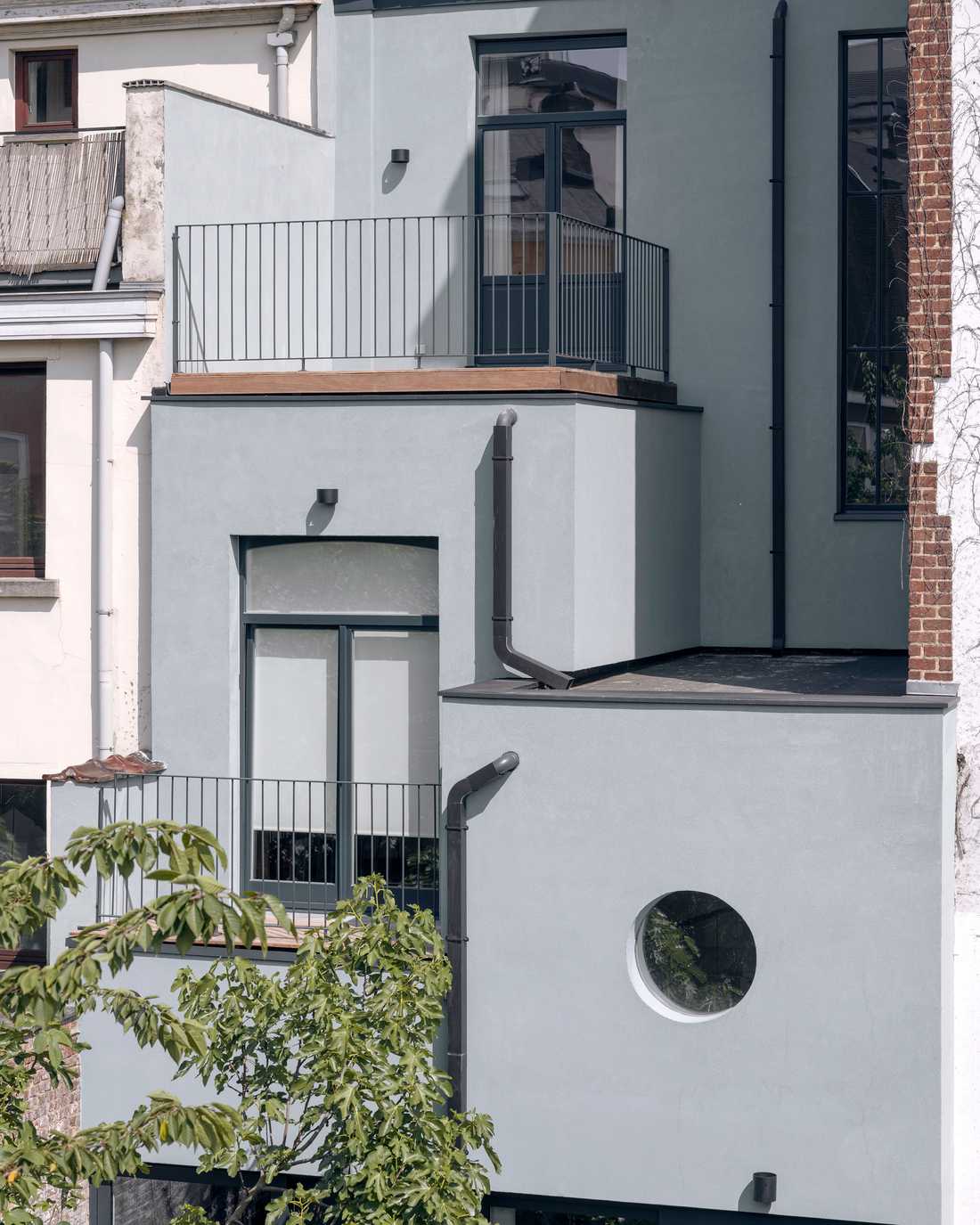 Extension d'une maison de ville conçue par un architecte à Marseille