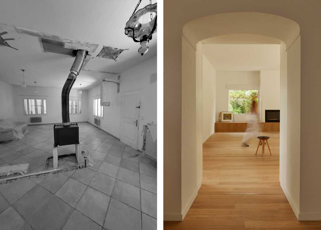 Avant - Après : Aménagement d'une maison provençale par un architecte d'intérieur