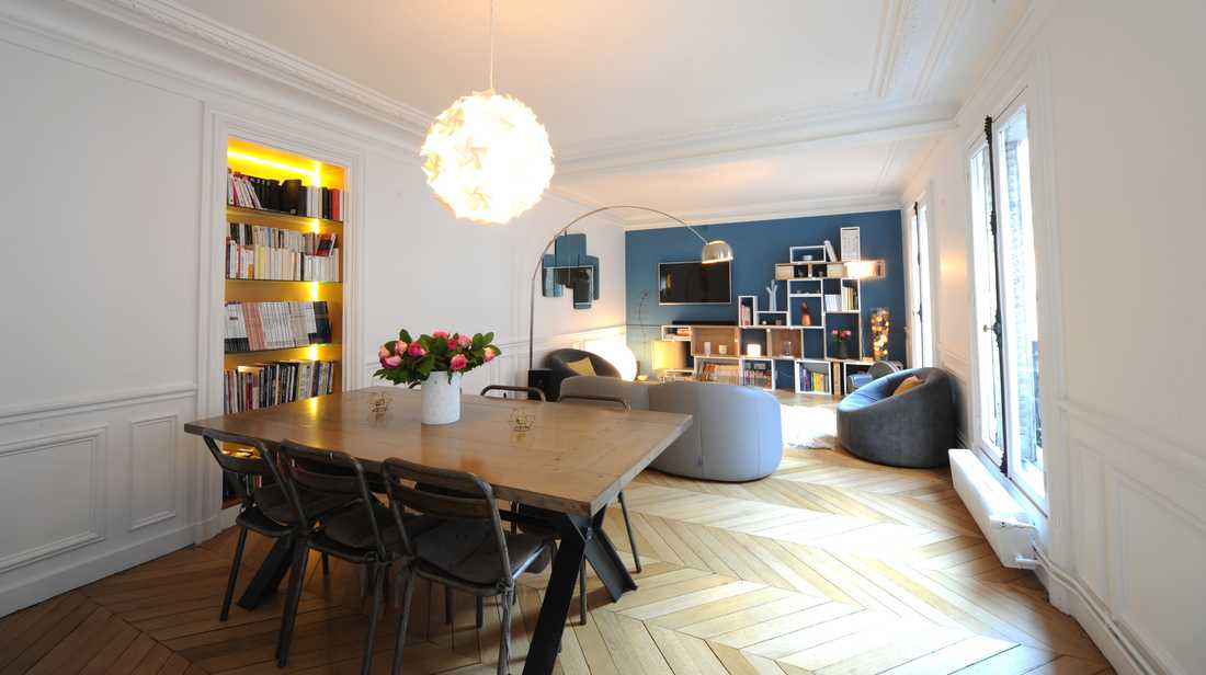 Renovation d'un appartement 4 pièces de 78m2 par un architecte d'intérieur à Marseille